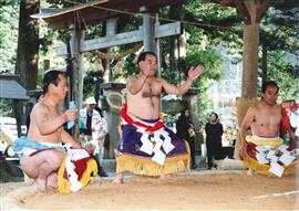 愛宕様奉納相撲