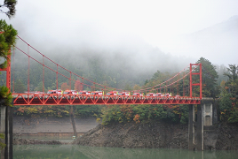 秋の全国火災予防運動防火パレード