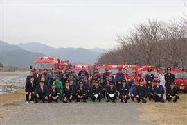 消防団集合写真